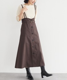 Green　Parks | Z ベルト付ジャンパースカート＊(ワンピース)
