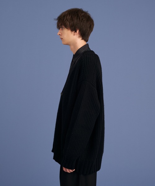 UP START（アップスタート）の「RELAX KNIT CARDIGAN（カーディガン/ボレロ・メンズ・ブラック/イエロー/オフホワイト・FREE）」の20枚目の写真