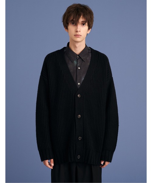 UP START（アップスタート）の「RELAX KNIT CARDIGAN（カーディガン/ボレロ・メンズ・ブラック/イエロー/オフホワイト・FREE）」の19枚目の写真