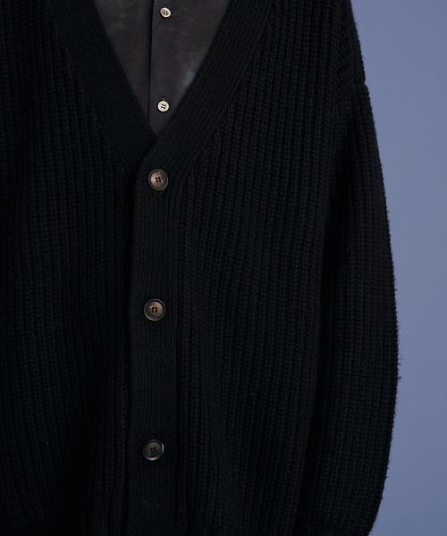 UP START（アップスタート）の「RELAX KNIT CARDIGAN（カーディガン/ボレロ・メンズ・ブラック/イエロー/オフホワイト・FREE）」の22枚目の写真