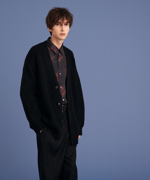 UP START（アップスタート）の「RELAX KNIT CARDIGAN（カーディガン/ボレロ・メンズ・ブラック/イエロー/オフホワイト・FREE）」の16枚目の写真