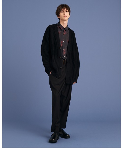 UP START（アップスタート）の「RELAX KNIT CARDIGAN（カーディガン/ボレロ・メンズ・ブラック/イエロー/オフホワイト・FREE）」の18枚目の写真