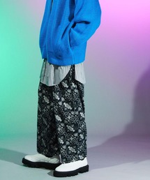 MAISON SPECIAL | 《ユニセックスアイテム》インドプリントワイドスラックス 【MAISON SPECIAL/メゾンスペシャル】(その他パンツ)