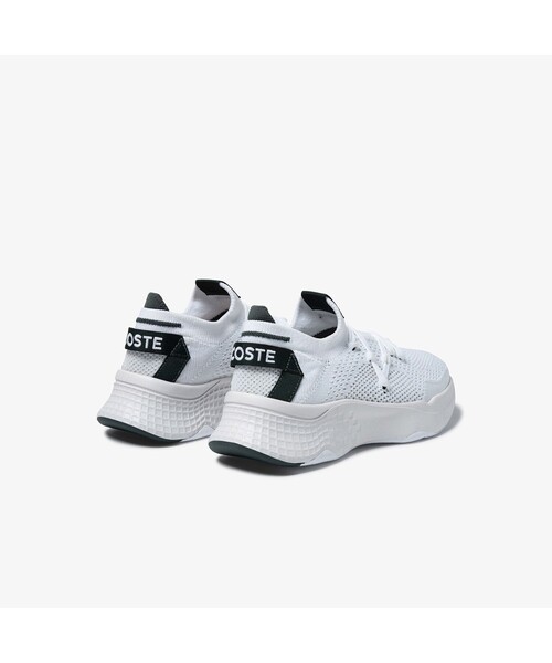 LACOSTE（ラコステ）の「ウィンメンズ COURT-DRIVE KNIT 0121 1（スニーカー・レディース・ホワイト/ホワイト×グリーン・22.5cm/23.5cm/24.5cm/23.0cm/24.0cm）」の13枚目の写真