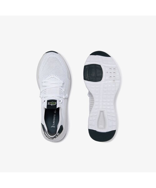 LACOSTE（ラコステ）の「ウィンメンズ COURT-DRIVE KNIT 0121 1（スニーカー・レディース・ホワイト/ホワイト×グリーン・22.5cm/23.5cm/24.5cm/23.0cm/24.0cm）」の12枚目の写真