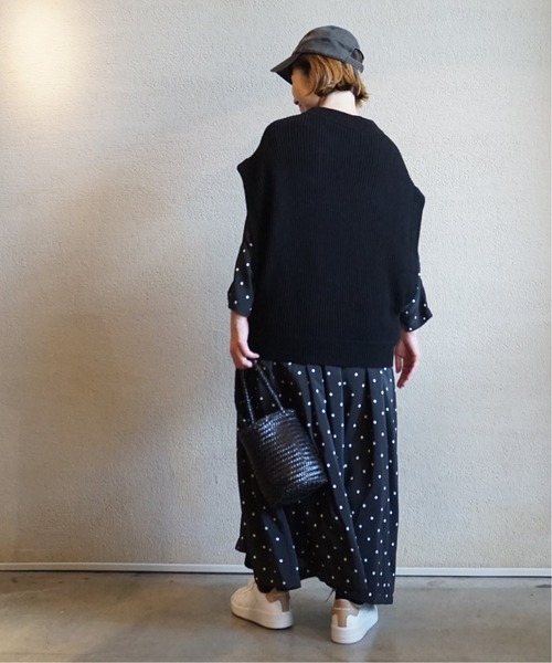 セール】COTTONアゼ クルーネックベスト（ベスト）｜JOURNAL