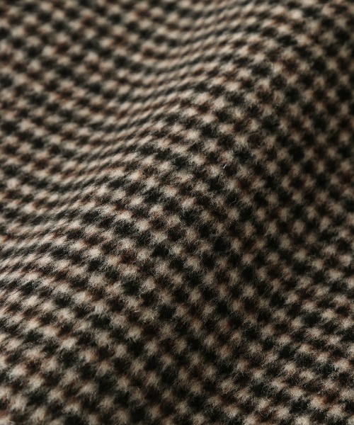 ADAM ET ROPE'（アダムエロペ）の「Super120's ウールリバーセーラーカラーショートコート（その他アウター・レディース・イエロー/ブラック系その他/ベージュ系その他・FREE）」の11枚目の写真