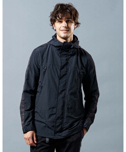 WOKE EDGE Tiedye Check Parka マウンテンパーカー Tiedye Check Parka｜WOKE EDGE｜フーディー