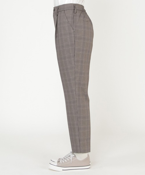 ikka(イッカ)の「イージーケア RENUウーリッシュフラノテーパード(スラックス・レディース・ブラック/ブラウン/グレー/ブラウン系その他/ブルー系その他/レンガ・S/M/L)」の13枚目の写真