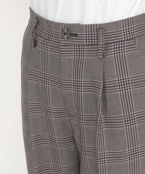 ikka(イッカ)の「イージーケア RENUウーリッシュフラノテーパード(スラックス・レディース・ブラック/ブラウン/グレー/ブラウン系その他/ブルー系その他/レンガ・S/M/L)」の11枚目の写真