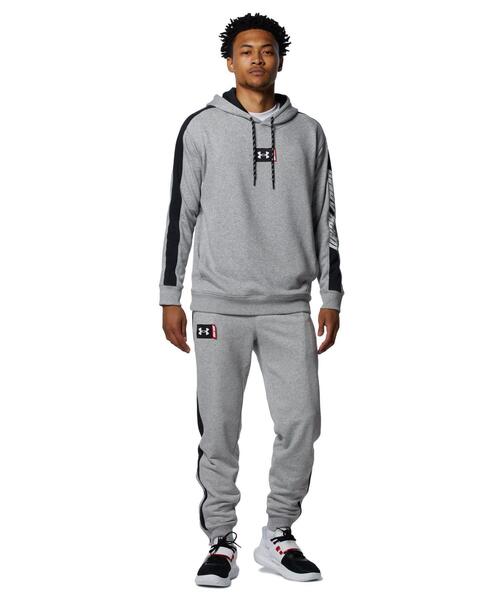 UNDER ARMOUR(アンダーアーマー)の「UAスウェット ジョガーパンツ(バスケットボール/メンズ)(その他パンツ・メンズ・グレー/ブラック・M/S/XXL/L/XL/3XL)」の4枚目の写真