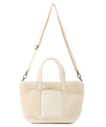 AVIREX | 【直営店限定】ECO MOUTON MINI TOTE BAG/ エコムートン ミニトートバック(ショルダーバッグ)
