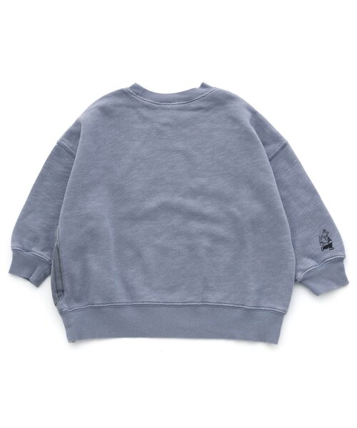 BREEZE（ブリーズ）の「ガーメントダイポケットトレーナー（スウェット・キッズ・レッド/ライム/ブルー/チャコール・110/120/130/140/150/100/90）」の16枚目の写真