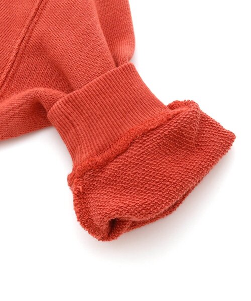 BREEZE（ブリーズ）の「ガーメントダイポケットトレーナー（スウェット・キッズ・レッド/ライム/ブルー/チャコール・110/120/130/140/150/100/90）」の17枚目の写真