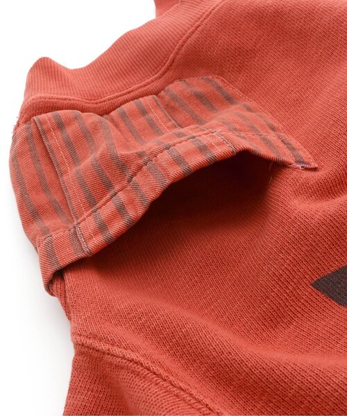 BREEZE（ブリーズ）の「ガーメントダイポケットトレーナー（スウェット・キッズ・レッド/ライム/ブルー/チャコール・110/120/130/140/150/100/90）」の19枚目の写真