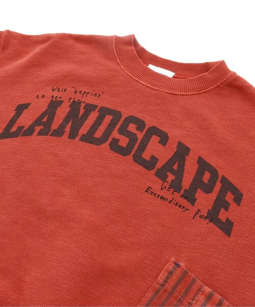 BREEZE（ブリーズ）の「ガーメントダイポケットトレーナー（スウェット・キッズ・レッド/ライム/ブルー/チャコール・110/120/130/140/150/100/90）」の11枚目の写真