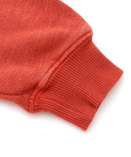 BREEZE（ブリーズ）の「ガーメントダイポケットトレーナー（スウェット・キッズ・レッド/ライム/ブルー/チャコール・110/120/130/140/150/100/90）」の14枚目の写真