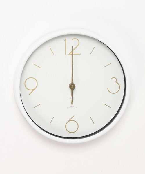 emesuelee（エメスーリー）の「電波掛時計 アリオス（掛け時計・レディース・ホワイト/グリーン/ブラック・フリー）」の18枚目の写真