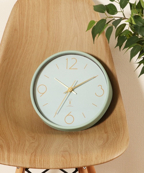 emesuelee（エメスーリー）の「電波掛時計 アリオス（掛け時計・レディース・ホワイト/グリーン/ブラック・フリー）」の11枚目の写真