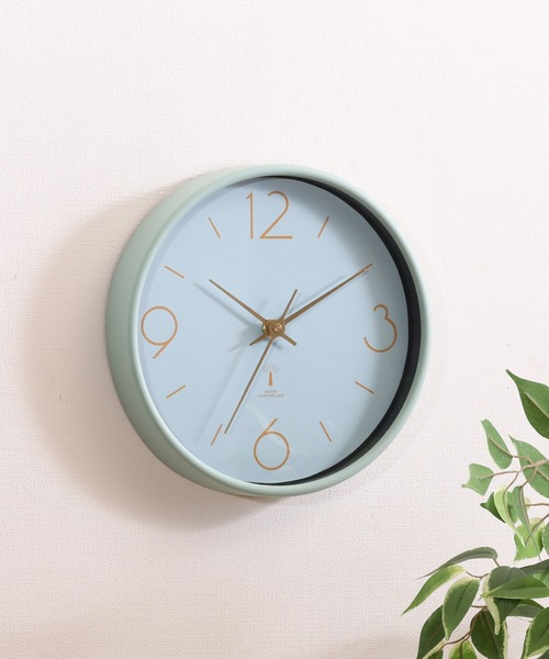 emesuelee（エメスーリー）の「電波掛時計 アリオス（掛け時計・レディース・ホワイト/グリーン/ブラック・フリー）」の10枚目の写真