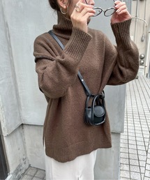 feepur | ハンドステッチハイネックニット(ニット/セーター)