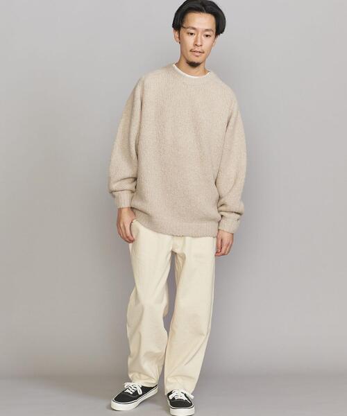 BEAUTY&YOUTH UNITED ARROWS（ビューティーアンドユースユナイテッドアローズ）の「BY オーバーサイズ バブル ニット（ニット/セーター・メンズ・オリーブ/ナチュラル/ロイヤルブルー/ブラック・XL/S/L/M）」の20枚目の写真