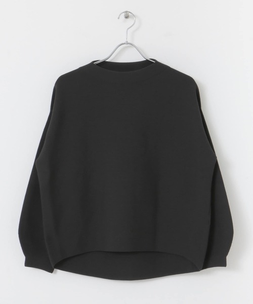 URBAN RESEARCH ROSSO（アーバンリサーチロッソ）の「ウールガーターホールボリュームニット（ニット/セーター・レディース・グリーン系その他/オフホワイト/チャコールグレー・FREE）」の15枚目の写真