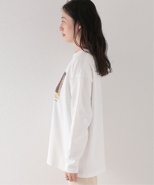 JOURNAL STANDARD relume(ジャーナルスタンダード レリューム)の「フォトプリントロングスリーブTEE(Tシャツ/カットソー・レディース・ホワイト/ホワイト系その他・FREE)」の8枚目の写真