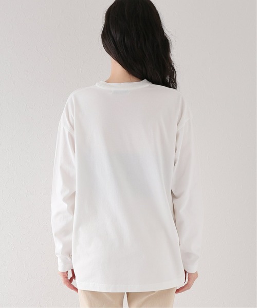 JOURNAL STANDARD relume(ジャーナルスタンダード レリューム)の「フォトプリントロングスリーブTEE(Tシャツ/カットソー・レディース・ホワイト/ホワイト系その他・FREE)」の9枚目の写真