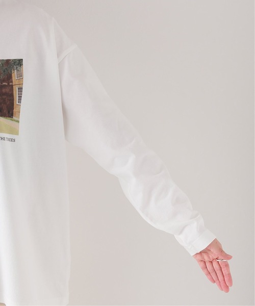 JOURNAL STANDARD relume(ジャーナルスタンダード レリューム)の「フォトプリントロングスリーブTEE(Tシャツ/カットソー・レディース・ホワイト/ホワイト系その他・FREE)」の12枚目の写真