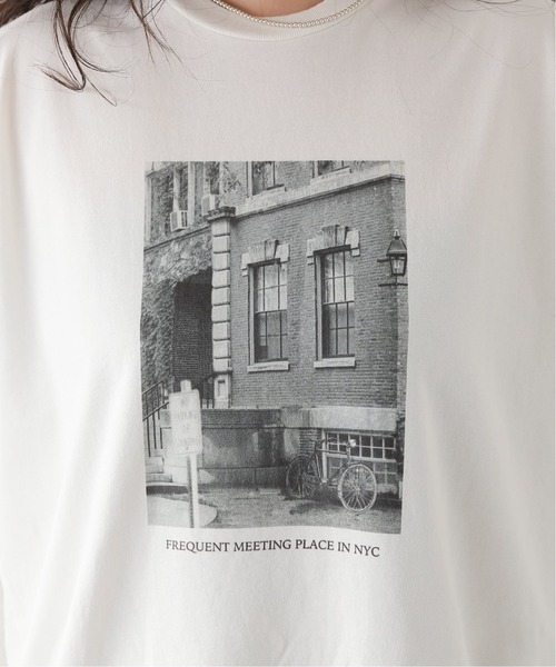 JOURNAL STANDARD relume(ジャーナルスタンダード レリューム)の「フォトプリントロングスリーブTEE(Tシャツ/カットソー・レディース・ホワイト/ホワイト系その他・FREE)」の15枚目の写真