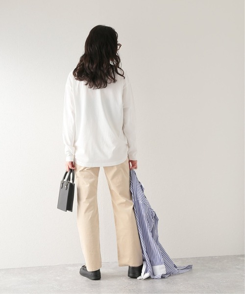JOURNAL STANDARD relume(ジャーナルスタンダード レリューム)の「フォトプリントロングスリーブTEE(Tシャツ/カットソー・レディース・ホワイト/ホワイト系その他・FREE)」の4枚目の写真