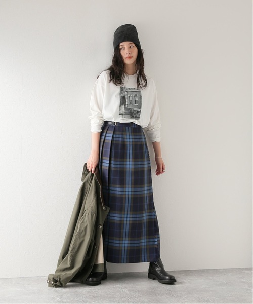 JOURNAL STANDARD relume(ジャーナルスタンダード レリューム)の「フォトプリントロングスリーブTEE(Tシャツ/カットソー・レディース・ホワイト/ホワイト系その他・FREE)」の5枚目の写真