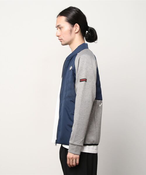 V12(ヴィ トゥエルヴ)の「HYBRID JKT(ブルゾン・メンズ・ブラック/グレー・L/XL/M/XXL/S)」の6枚目の写真