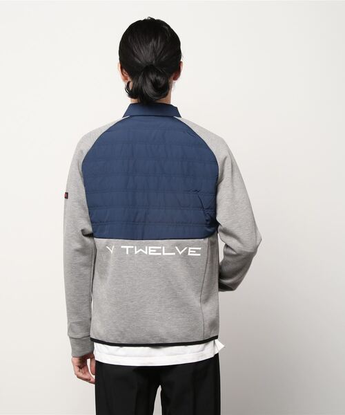 V12(ヴィ トゥエルヴ)の「HYBRID JKT(ブルゾン・メンズ・ブラック/グレー・L/XL/M/XXL/S)」の13枚目の写真
