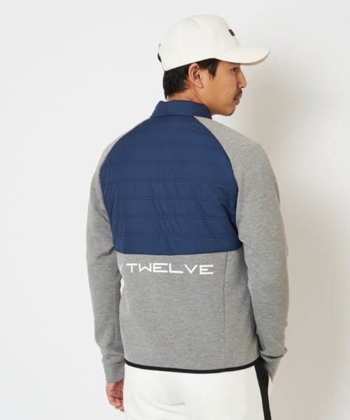 V12(ヴィ トゥエルヴ)の「HYBRID JKT(ブルゾン・メンズ・ブラック/グレー・L/XL/M/XXL/S)」の7枚目の写真