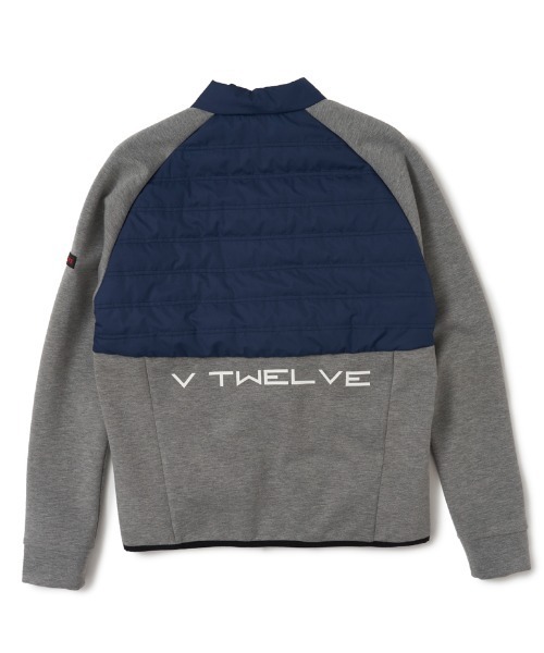 V12(ヴィ トゥエルヴ)の「HYBRID JKT(ブルゾン・メンズ・ブラック/グレー・L/XL/M/XXL/S)」の14枚目の写真