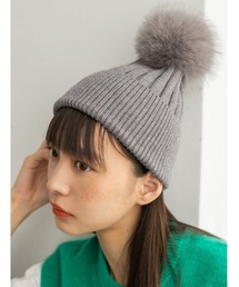 fifth | ポンポン付きニット帽(キャップ)