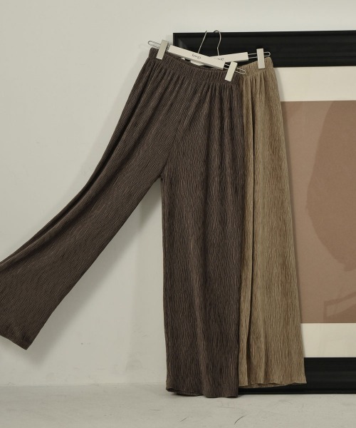 lawgy(ラウジー)の「velours pants(その他パンツ・レディース・ベージュ/ブラウン・FREE)」の18枚目の写真