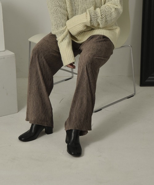 lawgy(ラウジー)の「velours pants(その他パンツ・レディース・ベージュ/ブラウン・FREE)」の21枚目の写真