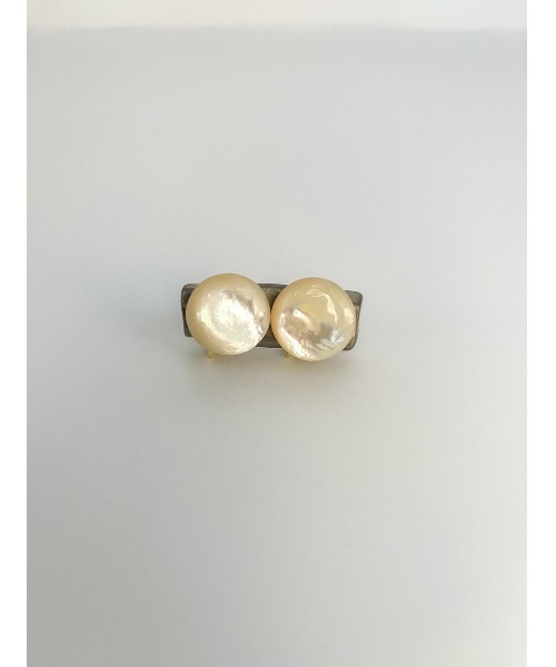 mou(モウ)の「サークルシェルイヤリング(イヤリング・レディース・ホワイト・FREE)」の7枚目の写真