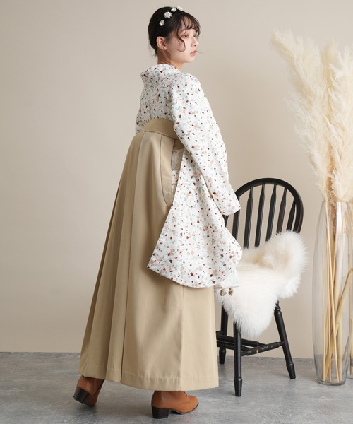 utatane(ウタタネ)の「袴セット 国産生地(着物・レディース・アイボリー・M/L)」の14枚目の写真