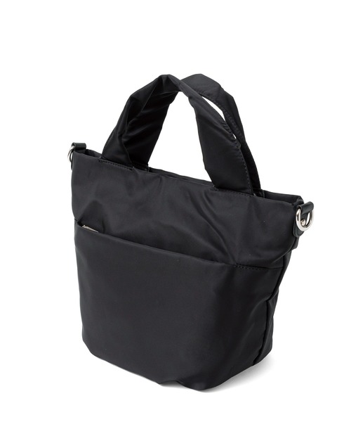 VitaFelice（ヴィータフェリーチェ）の「ナイロン2wayバルーントートバッグ（トートバッグ・レディース・ドット/カモフラージュ/ブラック/グレー・FREE）」の15枚目の写真