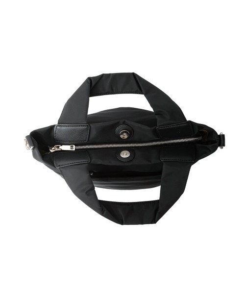 VitaFelice（ヴィータフェリーチェ）の「ナイロン2wayバルーントートバッグ（トートバッグ・レディース・ドット/カモフラージュ/ブラック/グレー・FREE）」の21枚目の写真