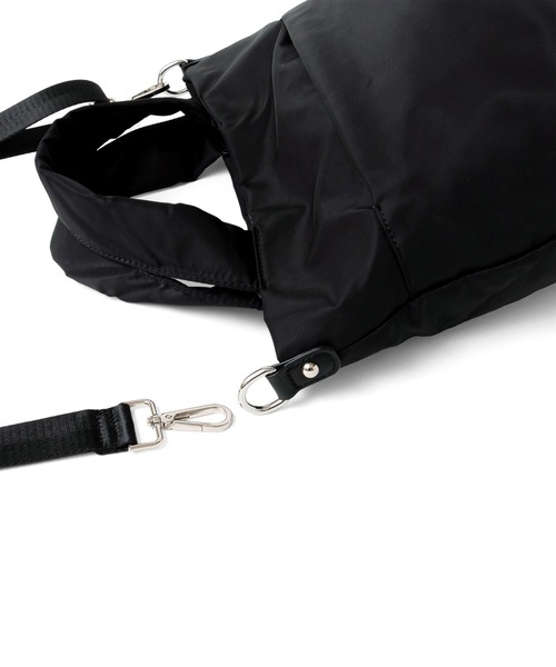 VitaFelice（ヴィータフェリーチェ）の「ナイロン2wayバルーントートバッグ（トートバッグ・レディース・ドット/カモフラージュ/ブラック/グレー・FREE）」の22枚目の写真