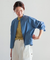 NOMBRE IMPAIR | 綿麻HorseCloth スタンドブルゾン(ブルゾン)
