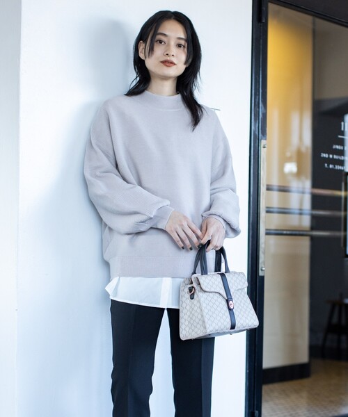 THE SHOP TK (ザ ショップ ティーケー )の「◆モノグラムミニ2WAYバッグ(ハンドバッグ・レディース・ブラウン系6/ホワイト系8・99)」の5枚目の写真