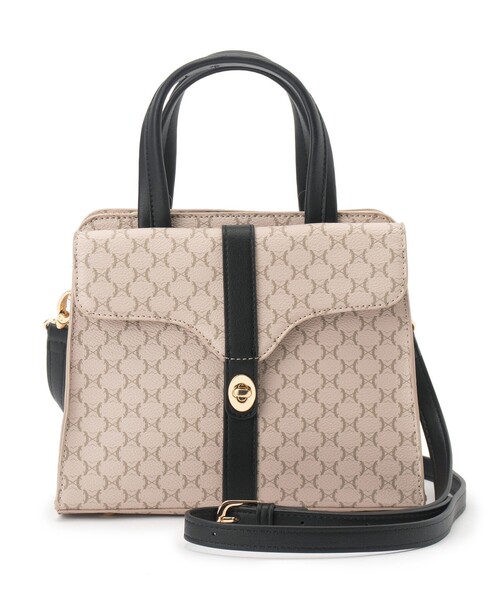 THE SHOP TK (ザ ショップ ティーケー )の「◆モノグラムミニ2WAYバッグ(ハンドバッグ・レディース・ブラウン系6/ホワイト系8・99)」の6枚目の写真