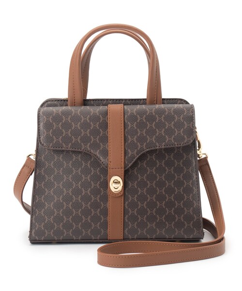 モノグラム調レザー2WAYバッグ｜新品未使用・ブラウン系 ルイヴィトン モノグラム 2WAYバッグ ブラウン - メルカリ