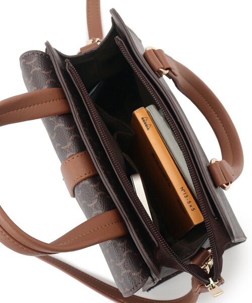 THE SHOP TK (ザ ショップ ティーケー )の「◆モノグラムミニ2WAYバッグ(ハンドバッグ・レディース・ブラウン系6/ホワイト系8・99)」の14枚目の写真